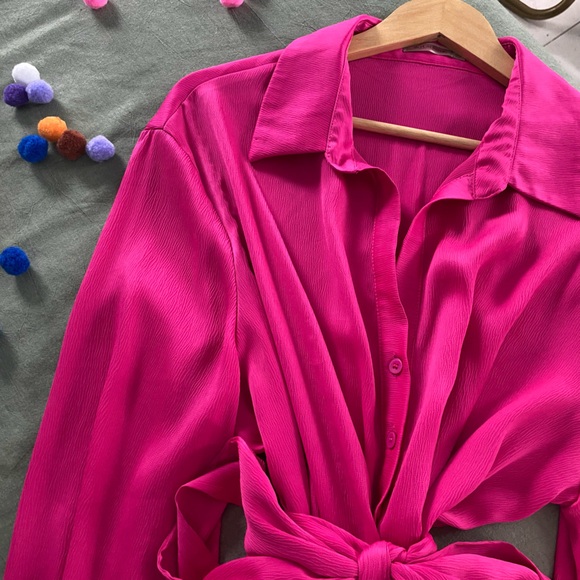 Vici | Hot Pink Mini Dress - Picture 4 of 7